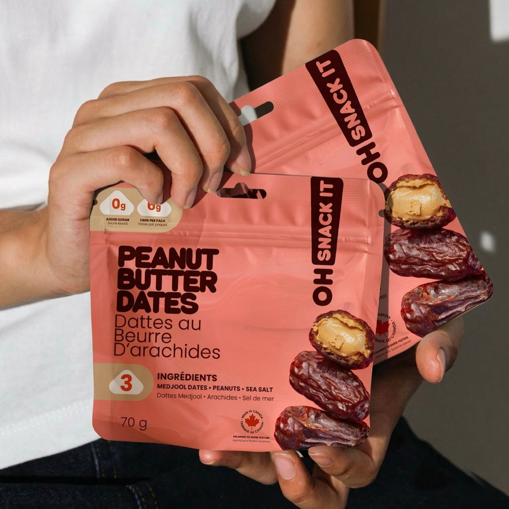 Peanut Butter Filled Medjool Dates