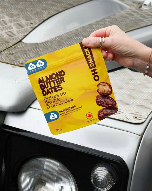 Almond Butter Filled Medjool Dates